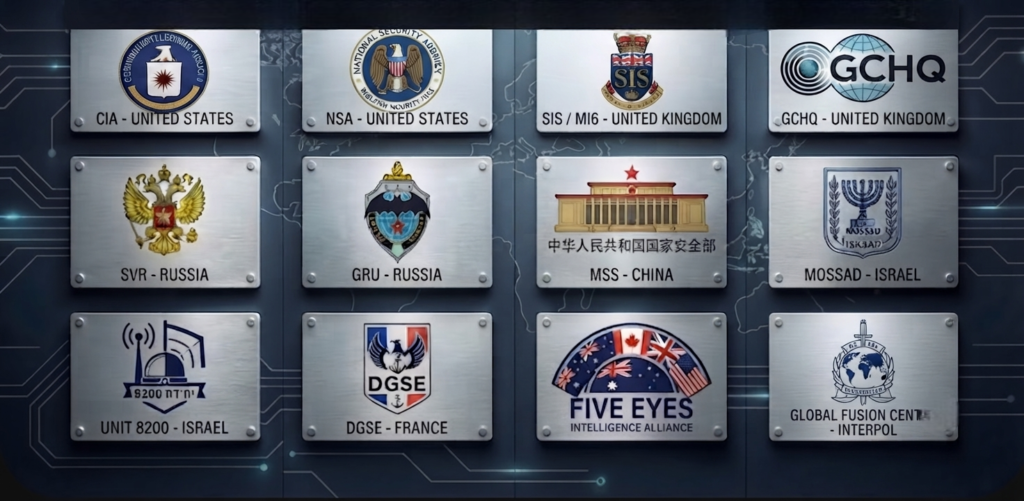 The 12 Most Powerful Intelligence Agencies in the World — And Why Cybersecurity Now Defines Global Power 9 Most Powerful Intelligence Agencies