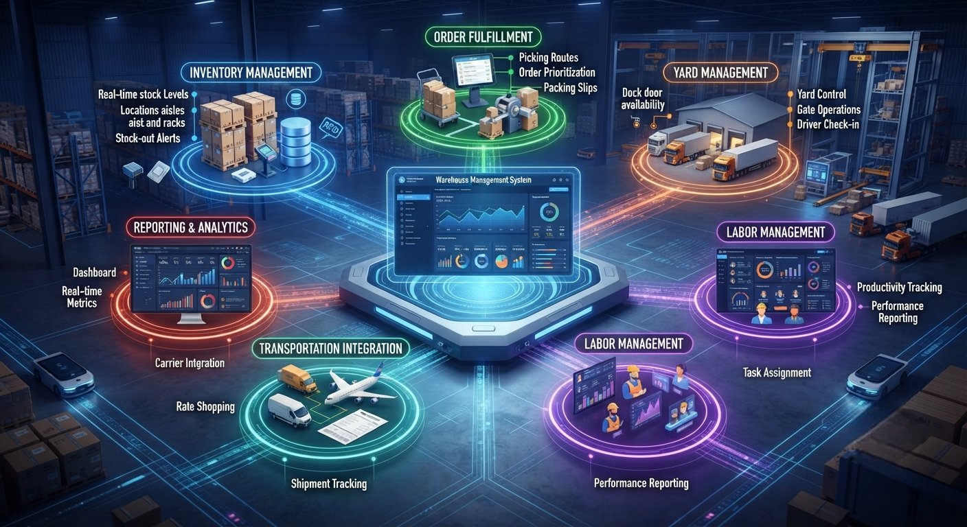 Warehouse Management System: Features & Modules 1 Warehouse Management System